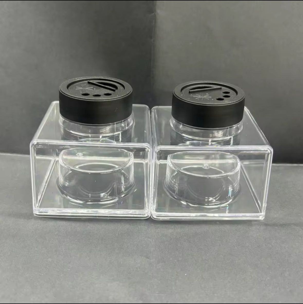 Blank Stackable Glitter Pots