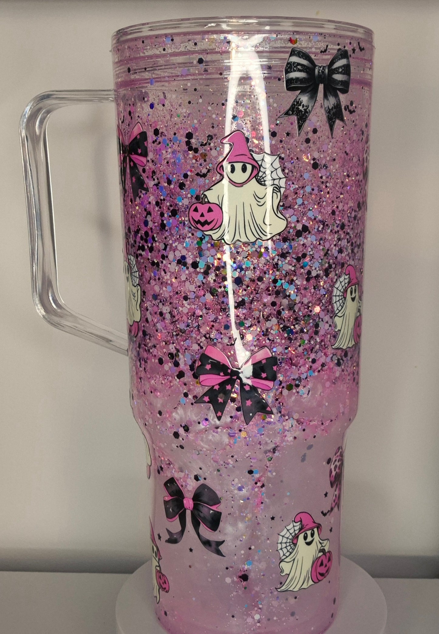 40oz Pink Ghost Stanley Cup (IP)