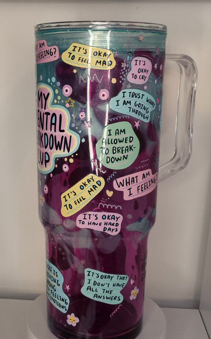 40oz Mental Health Stanley Cup