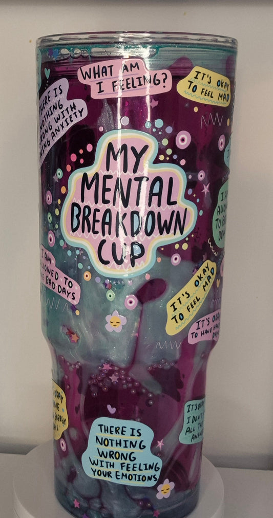 40oz Mental Health Stanley Cup