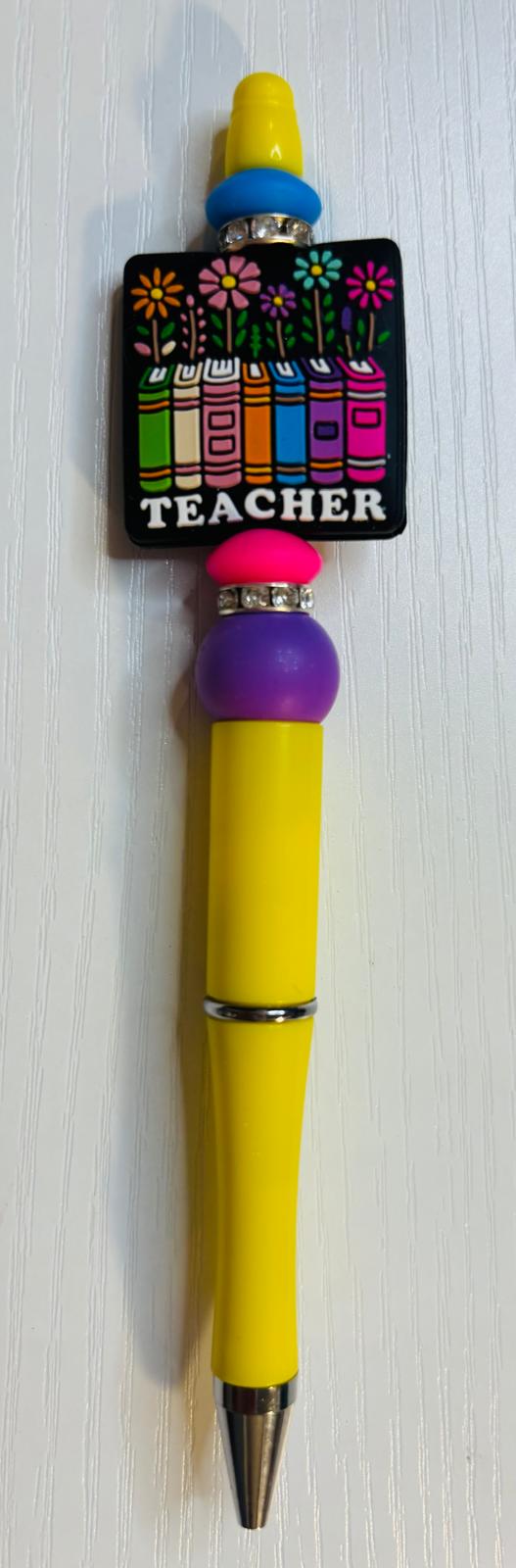 Teacher Beaded Pen